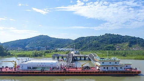Hukou Port Area LNG bunkering terminal