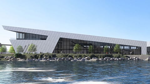 Artist's impression of the Port Maritime Center