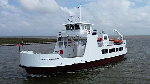 Charles Norman Shay – Maine transport department welcomes new lifeline ferry into service