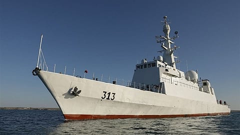 Iranian Navy destroyer Zagros