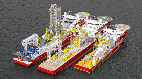 Rendering of AKOFS Offshore vessels