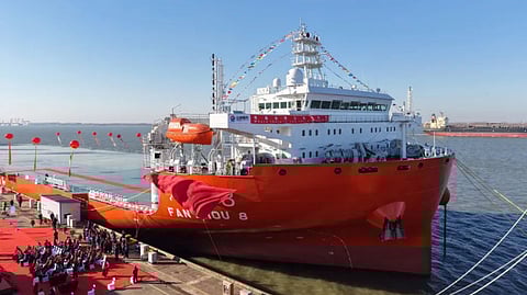 Fanzhou 8 delivery ceremony