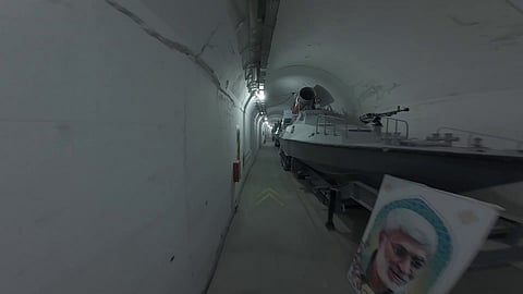 Iranian underground naval base