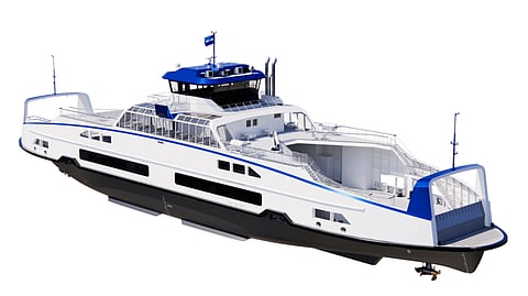 Rendering of an Island-class ferry