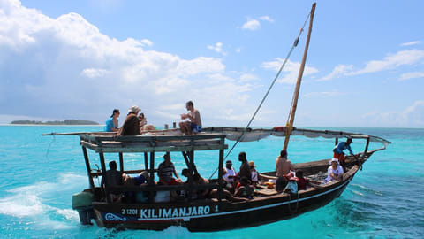 Passenger boat at sea (representative photo only)