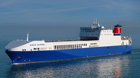 Stena Shipper, the former Giuseppe Lucchesi