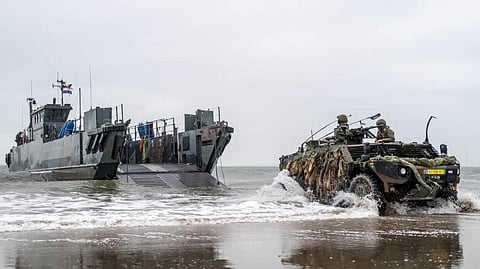 Dutch Navy's modernised landing craft utility (LCU)