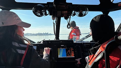 Coast guard cutter responds to Potomac River airline disaster