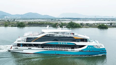Hailu 01 – Three-deck dining and events vessel to operate in China's Haikou Bay