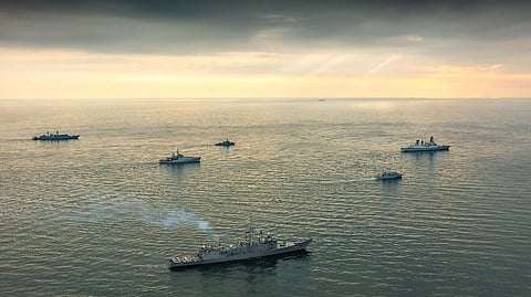 Allied Maritime Command - NATO ships exercise with allies in the Black Sea