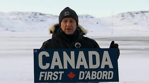 Canada's Poilievre pledges Arctic base, paid for by gutting controversial foreign aid programs