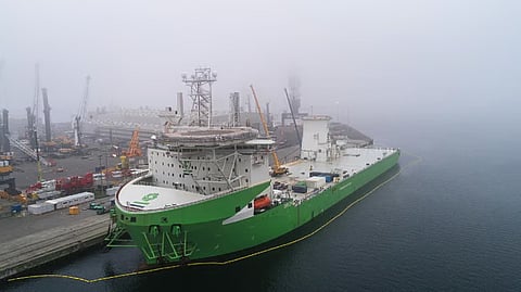 DEME's installation vessel Orion