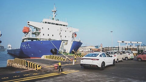 New Chinese-built Ro-Ro pair enter service on Hainan Strait