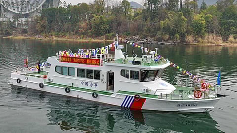 Haixun 10765 – Electric patrol boat to be deployed on China's Li River
