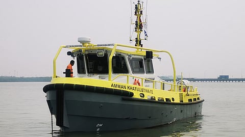 Indonesian mining company takes delivery of two new mooring boats