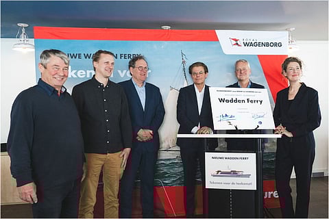 Wagenborg Passagiersdiensten signs contract for shallow-draught passenger ferry