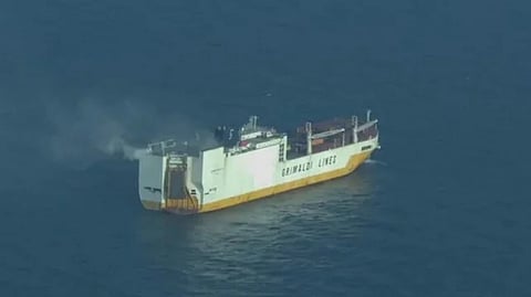 Second fire incident reported on damaged Grimaldi Con-Ro in English Channel