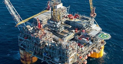 Ursa platform in Gulf of Mexico