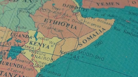 East Africa map