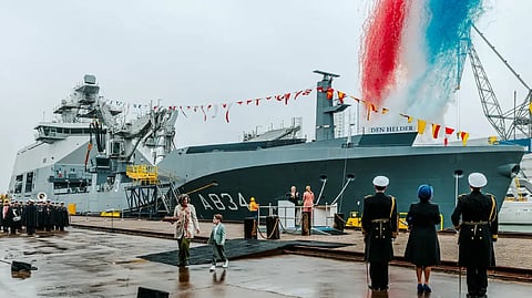 Royal Netherlands Navy's future support ship formally named