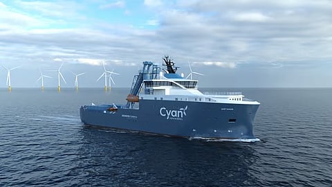 Construction underway on Cyan Renewables' new OSV