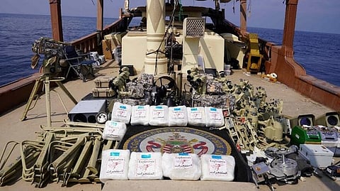US Coast Guard intercepts boat carrying Iranian-supplied arms bound for Yemen