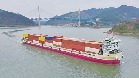 Minhou – Methanol dual-fuel containership built for Chinese inland waters
