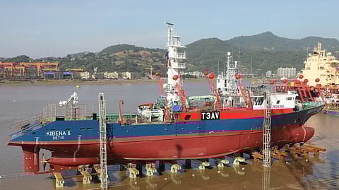 China's Zhejiang Ocean Family takes delivery of seiner pair