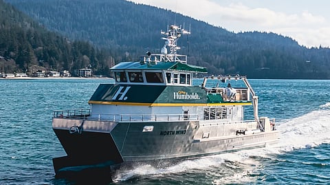 Cal Poly Humboldt takes delivery of new research catamaran