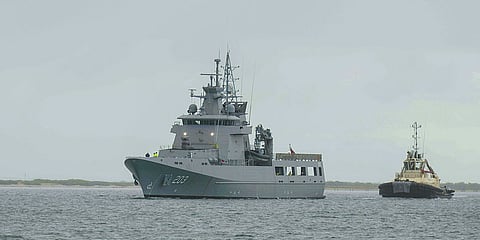 HMAS Arafura Royal Australian Navy Luerssen Australia