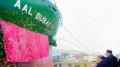 AAL Shipping christens fifth methanol-ready cargo vessel in series