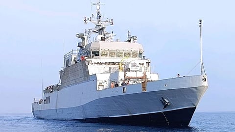 Builder's sea trials completed for two Indian Navy ships
