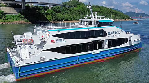 Hong Kong's Sun Ferry acquires new commuter catamaran