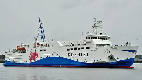 Japanese operator places inter-island ferry into service