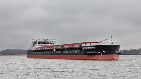 Volga Shipping Company's newest dry cargo vessel sails on maiden voyage