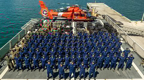 US Coast Guard offloads over $517m in illicit drugs interdicted in Eastern Pacific Ocean