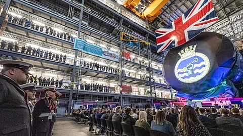 Keel laid for UK Royal Navy's lead Dreadnought-class ballistic missile submarine