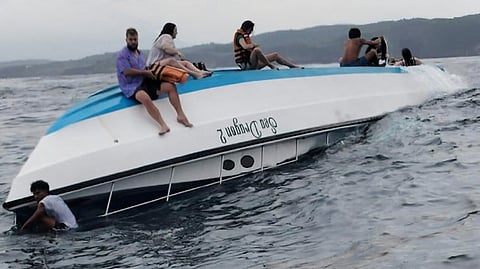 One killed after tour boat capsizes off Bali, Indonesia