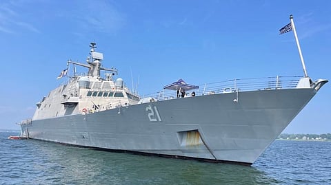 US Navy littoral combat ship Minneapolis-Saint Paul deploys to support counter-drug operations in Caribbean