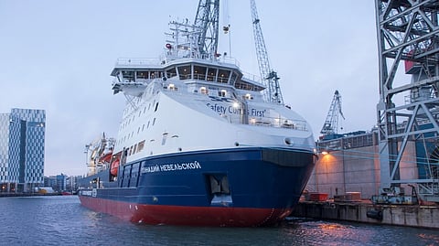 Gennadiy Nevelskoy, icebreaking supply vessel, delivered to the SCF-Group in 2017