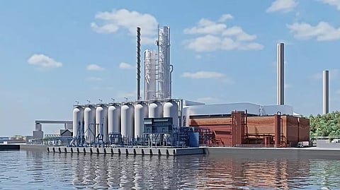 Stockholm Exergi's proposed carbon capture plant