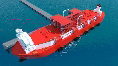 Proposed LCO2 tanker
