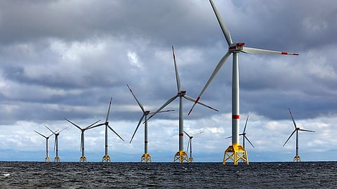 Wikinger Wind Farm in the Baltic Sea