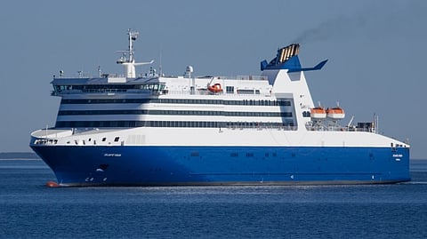 Superfast IX arriving to Tallinn