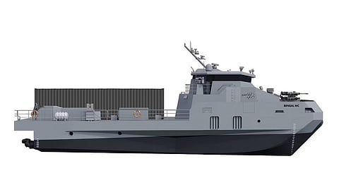 ESNA/Eureka/Greenroom autonomous naval attack vessel concept