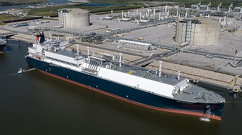 Calcasieu Pass LNG Terminal in Louisiana, USA