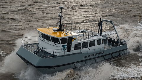 Protector IV – Fast research and patrol catamaran for UK inshore fisheries authority