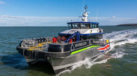 NR Marine takes delivery of second fast crewboat in series