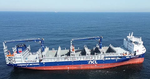 New methanol-fuelled feeder vessel delivered to MPC Container Ships