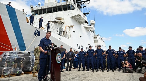 US Coast Guard offloads nearly $510m in illegal narcotics interdicted in Eastern Pacific Ocean